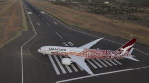 Qantas parks part of the Boeing 787 fleet in the desert